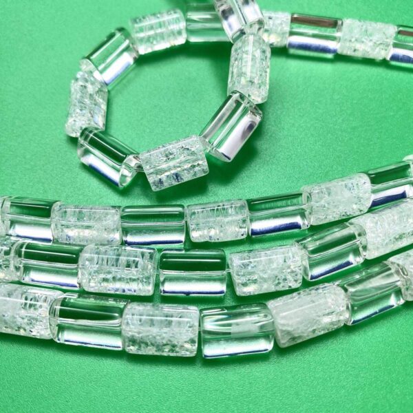 crystal quartz 0592 aa triangle cylinder 8x12mm