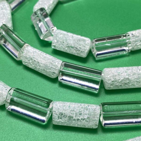 crystal quartz 0658 aa trianlge cylinder 10x20mm