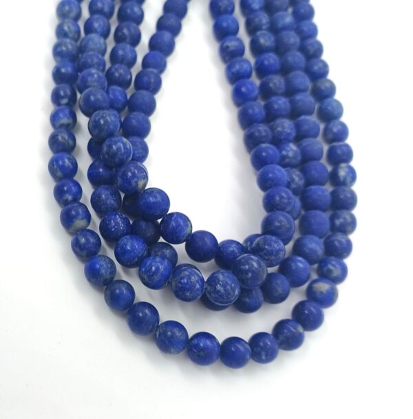 lapislazuli 0680 a round matt 8mm