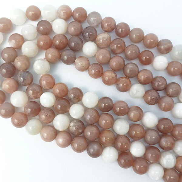 moonstone multi 01091 A round 10mm