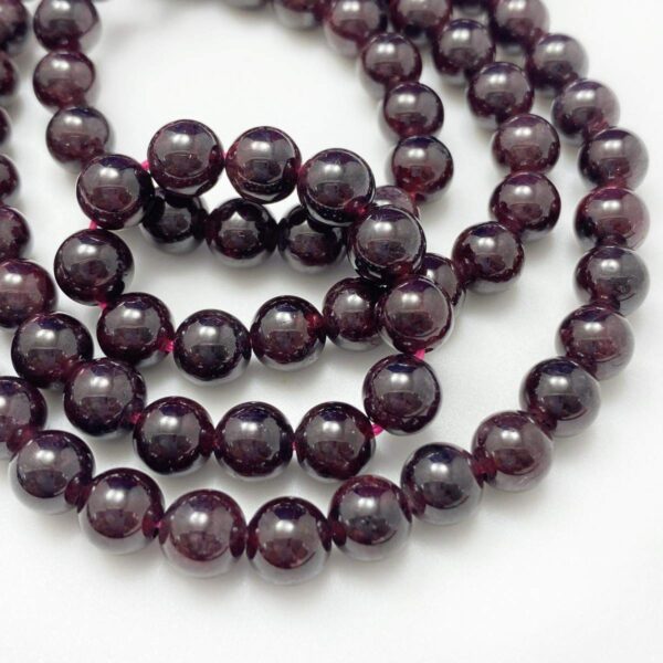 red garnet 0991 round 8mm