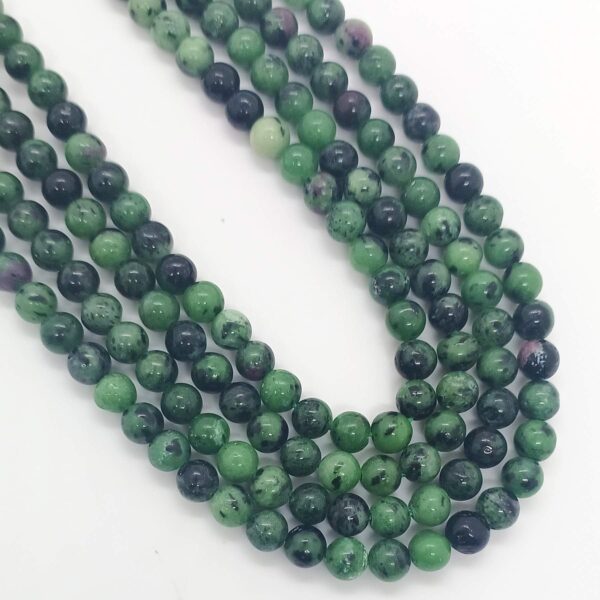 ruby zoisite 0448 ab round 8mm