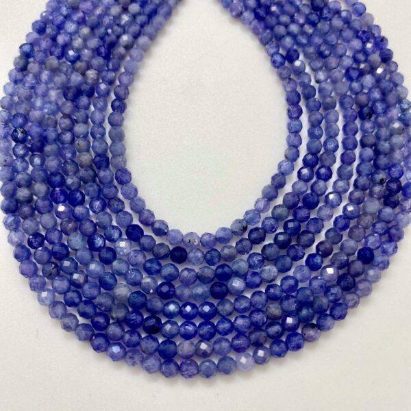 tanzanite 0933 faceted round 3mm