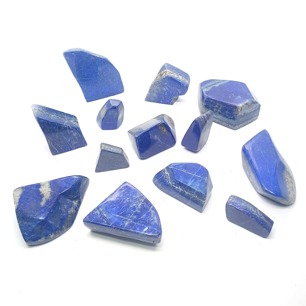 lot bundle lapislazuli freeforms 2401