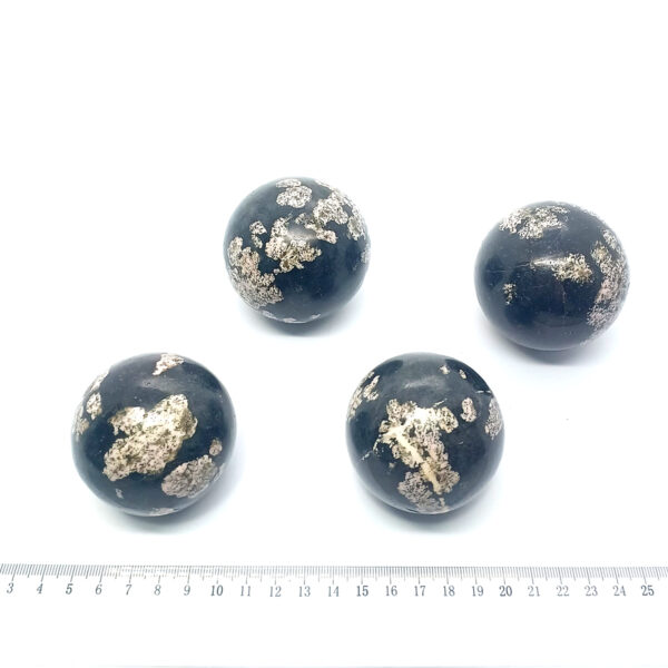 lot bundle snowflake obsidian spheres 1353 1