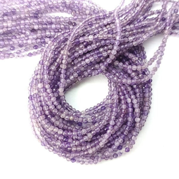 amethyst 0828 faceted round 2mm