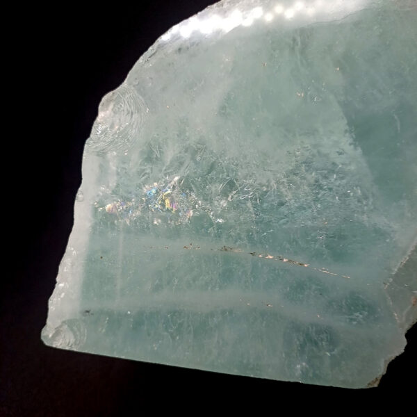 big aquamarine specimen natural lapidary piece