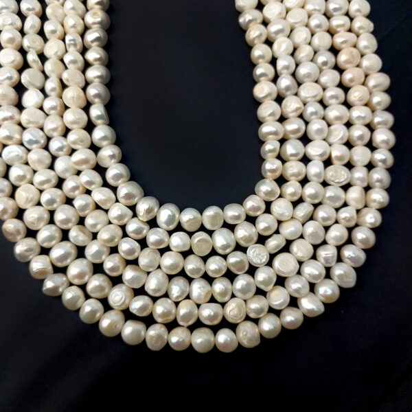 pearl 0908 white 7 8mm ak bijoux minerals